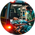 Ambulance(ICU) with Doctor